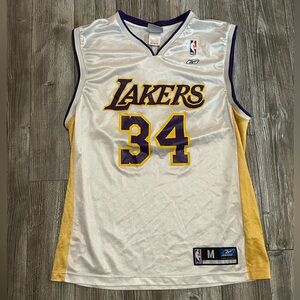 Shaquille OโNeal Los Angeles Lakers NBA Basketball Jersey Size Medium